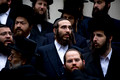 Hasidic Jews Attend City Hall Press Conference on Funding Cuts to Schools